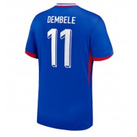 Echipament fotbal Franţa Ousmane Dembele #11 Tricou Acasa European 2024 maneca scurta